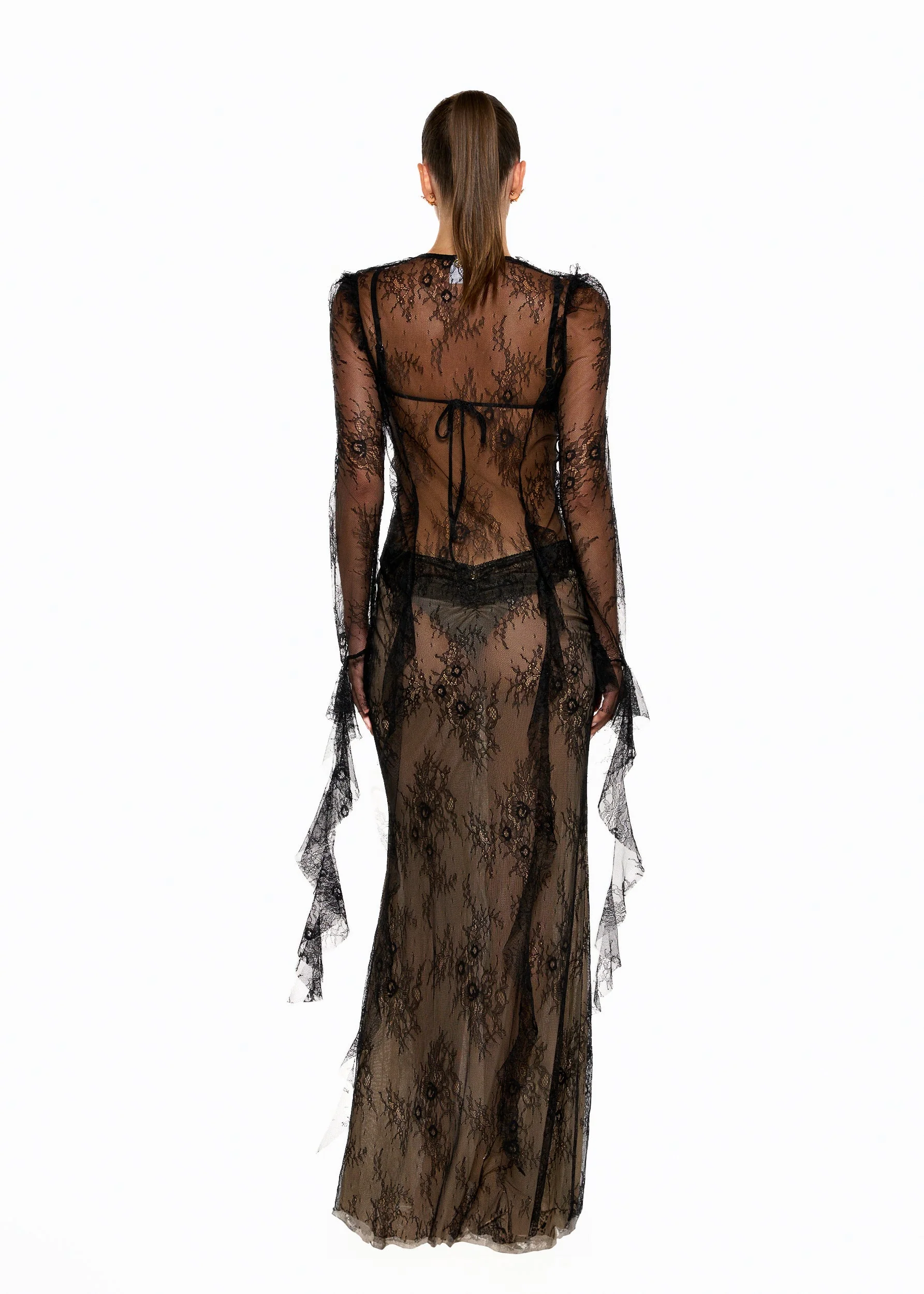 ALANA BLACK LACE - SHIRT - Image 5