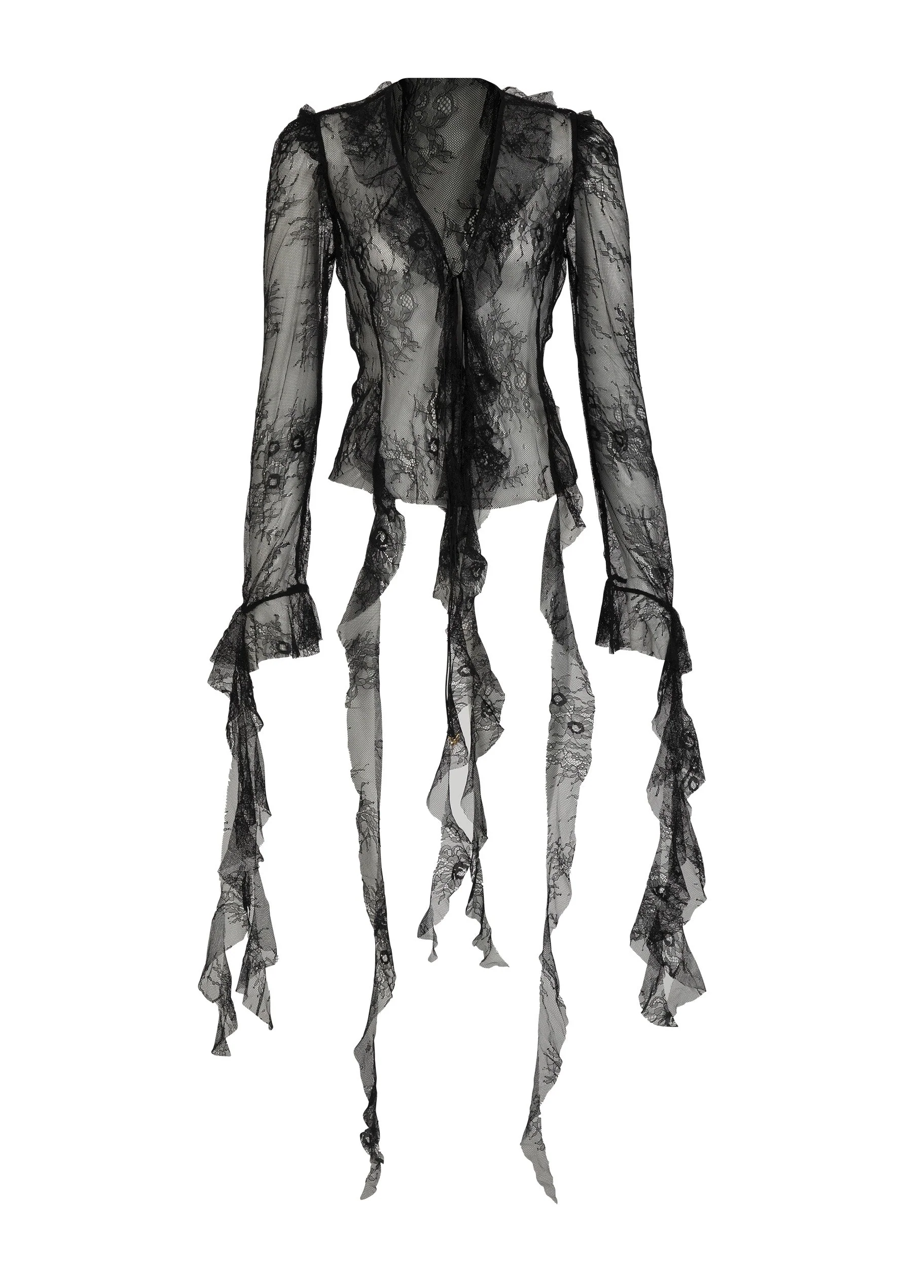 ALANA BLACK LACE - SHIRT - Image 6