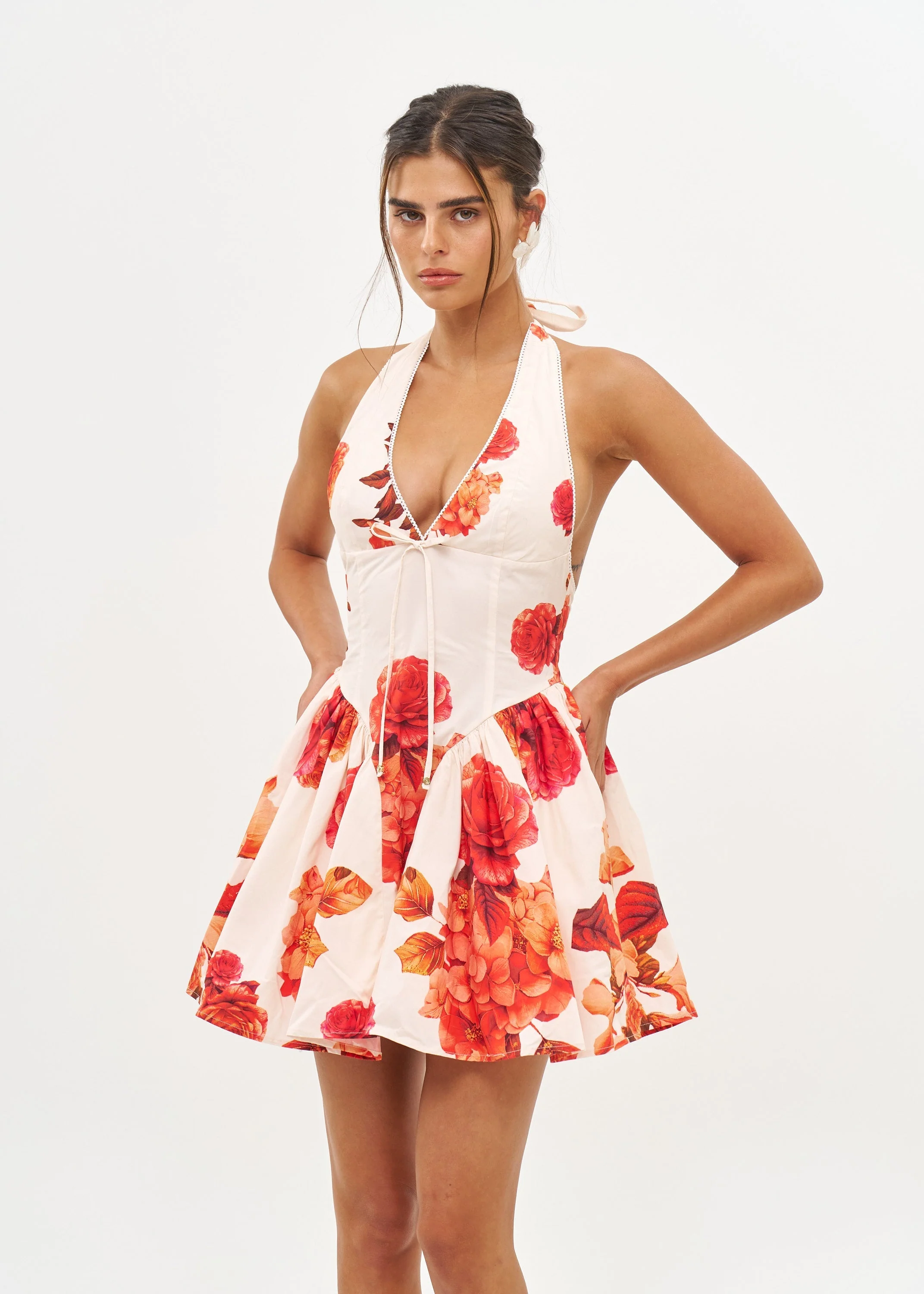 ALECIA ROMANTIC FLOWERS - DRESS - Image 4