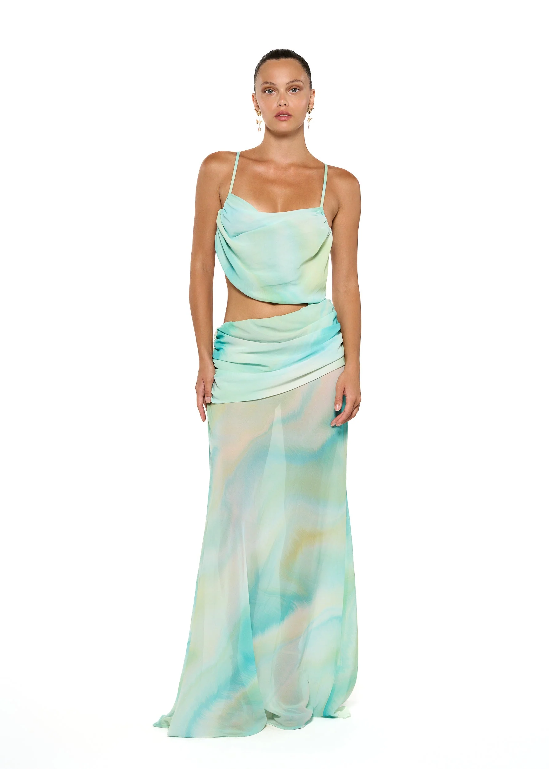 ALFIA GREEN LAGOON - DRESS - Image 5