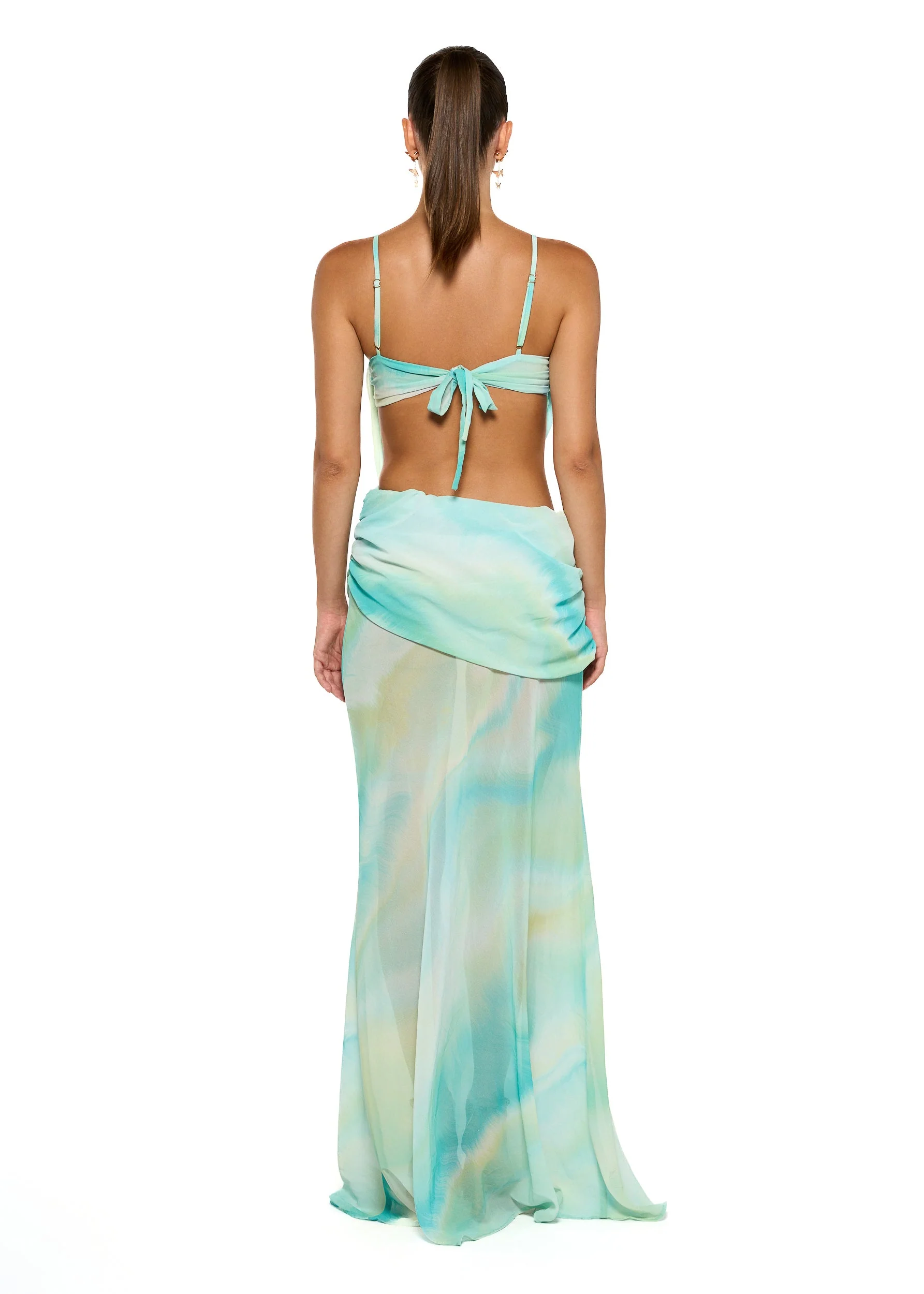 ALFIA GREEN LAGOON - DRESS - Image 6