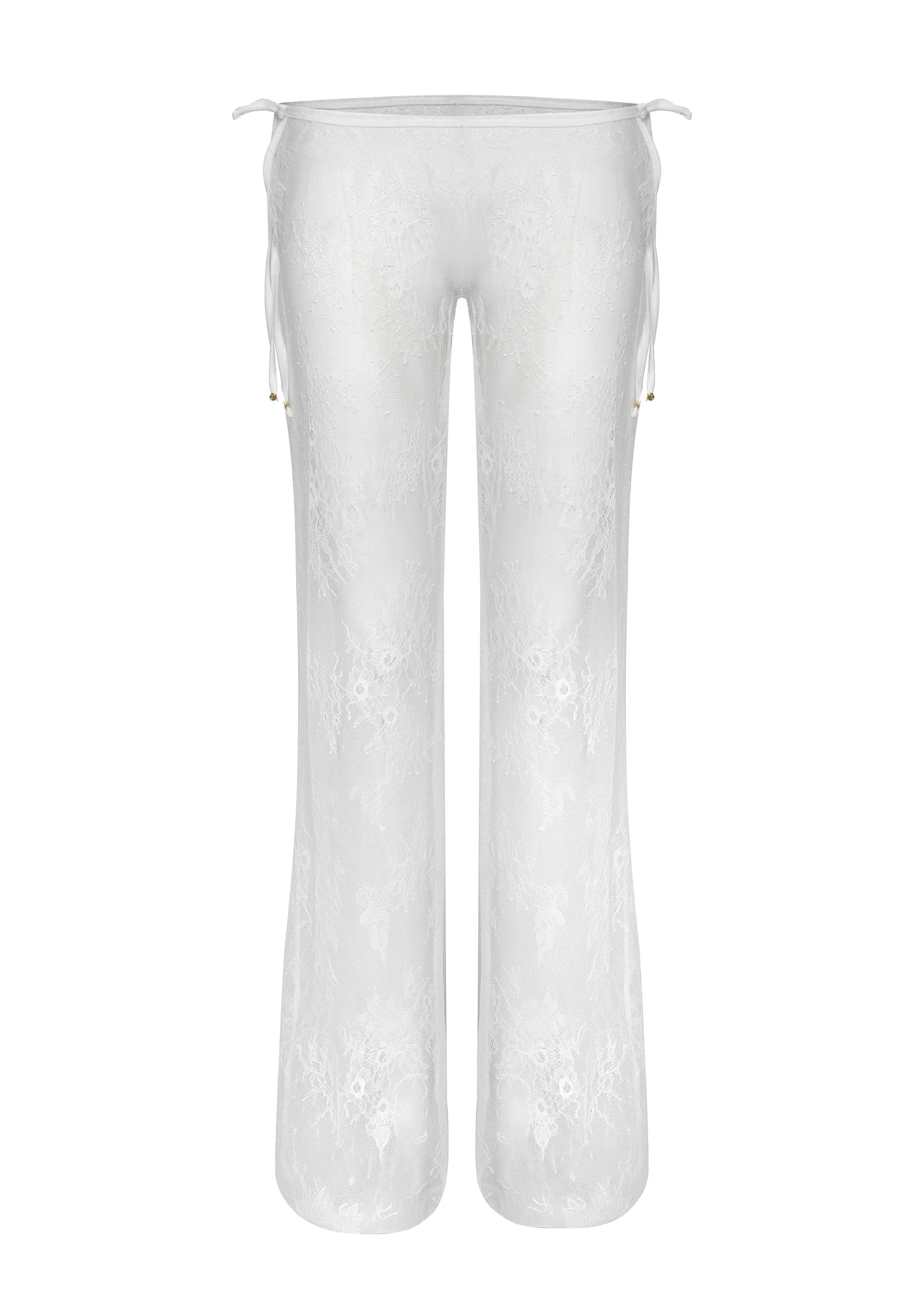 ALLEN WHITE LACE - PANTS - Image 5