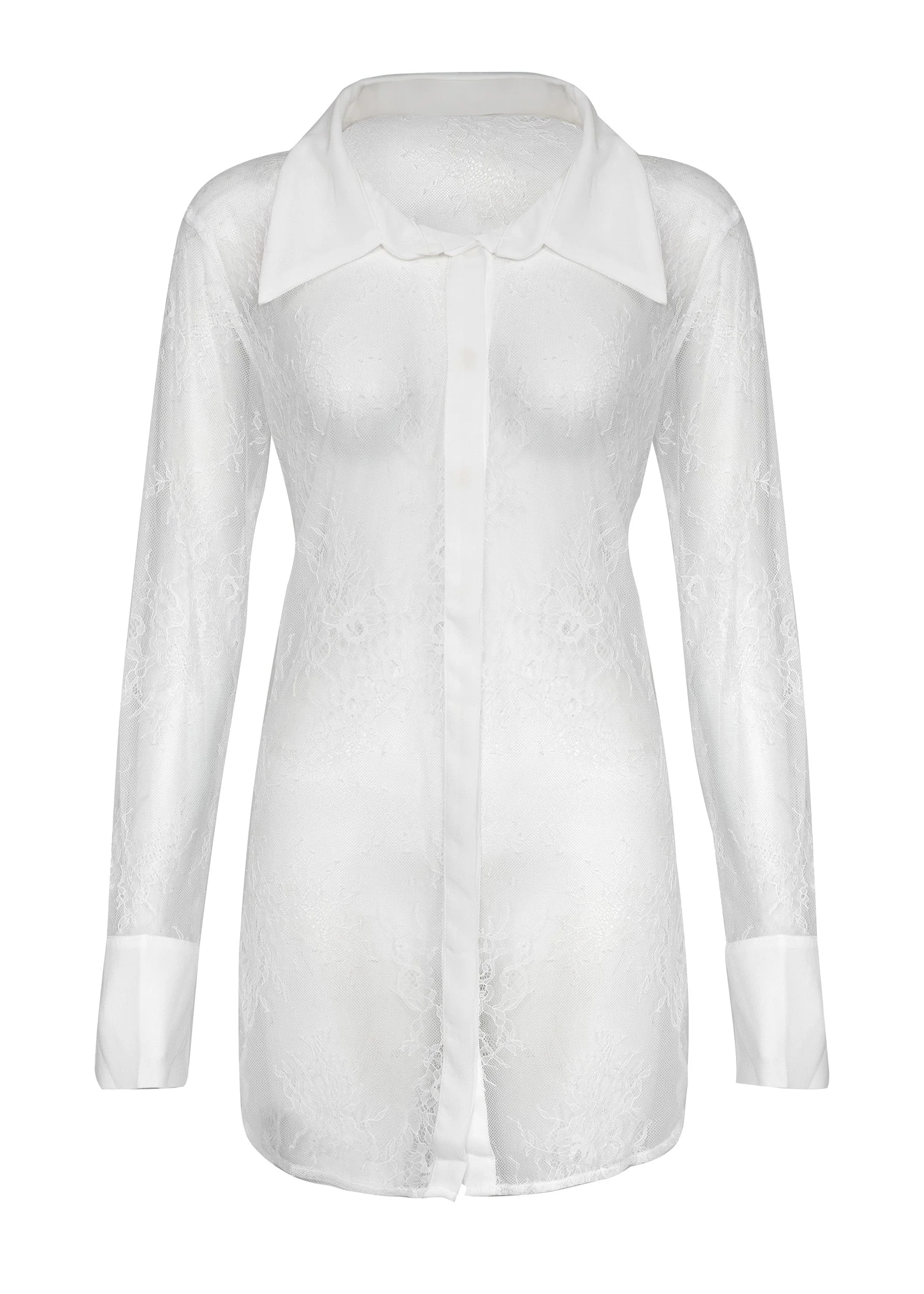 ALLEN WHITE LACE - SHIRT - Image 5