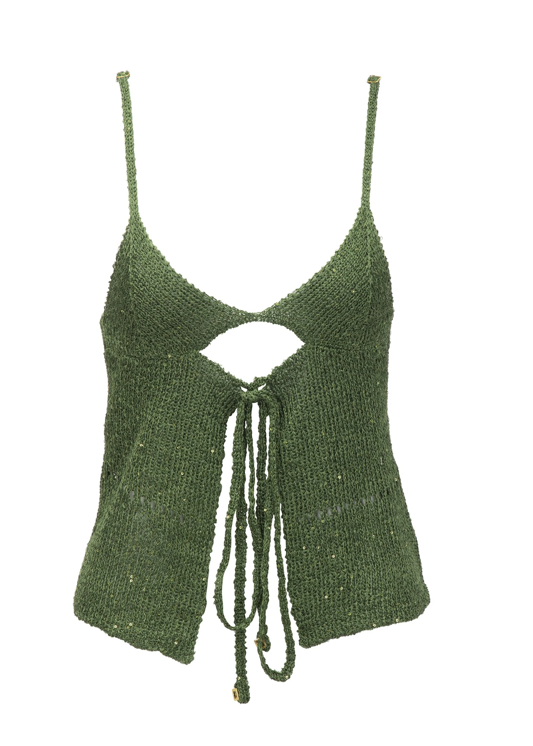 ASTRA GLITTER JUNGLE GREEN - SHIRT - Image 4