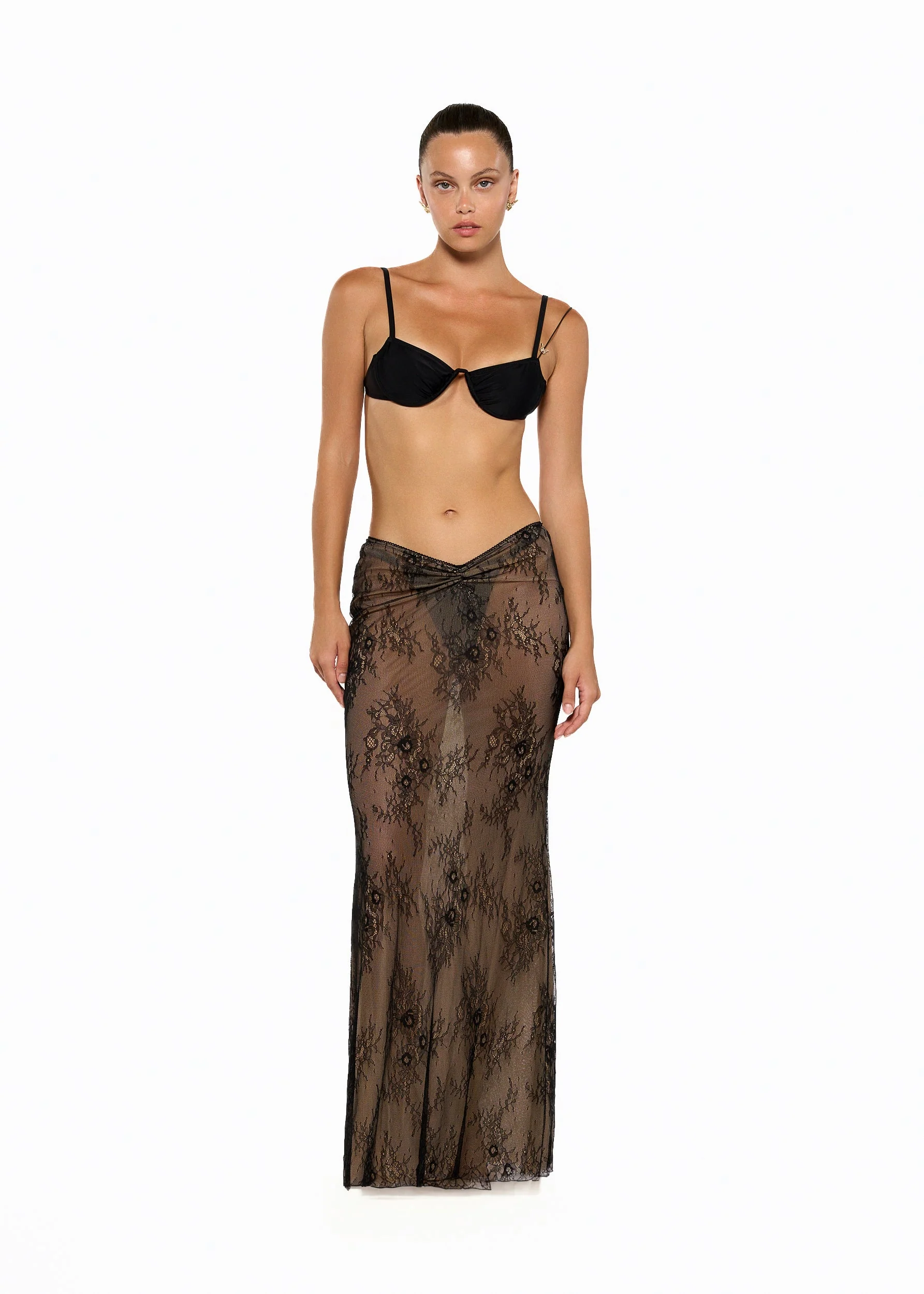 BALENA BLACK LACE - SKIRT - Image 4