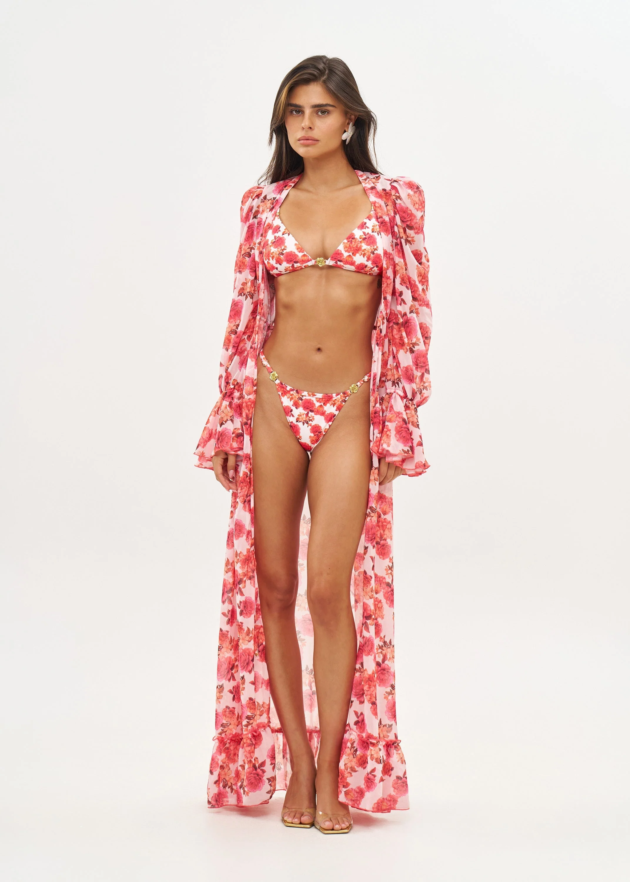 BERTA ROMANTIC FLOWERS - COVER UP - Image 4