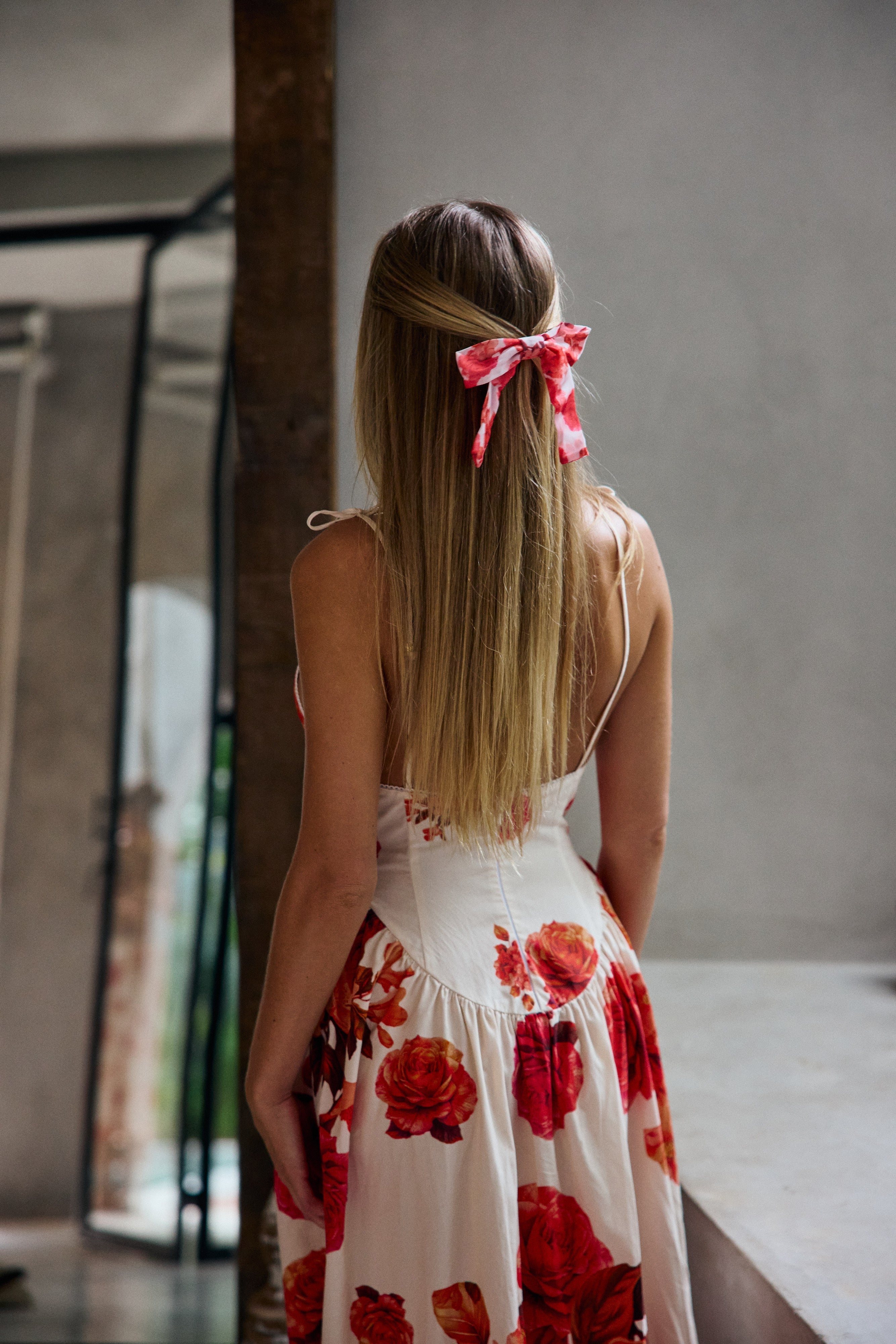 BOW ROMANTIC FLOWERS - HAIR CLIP - Image 3