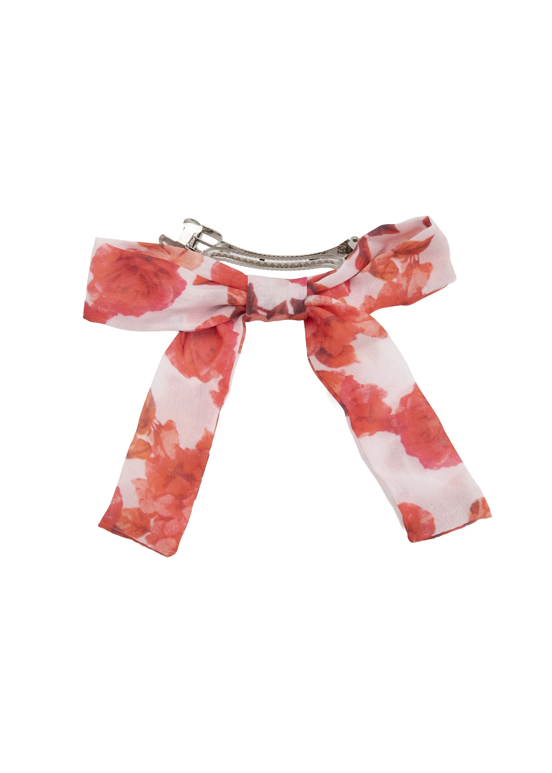 BOW ROMANTIC FLOWERS - HAIR CLIP - Image 4