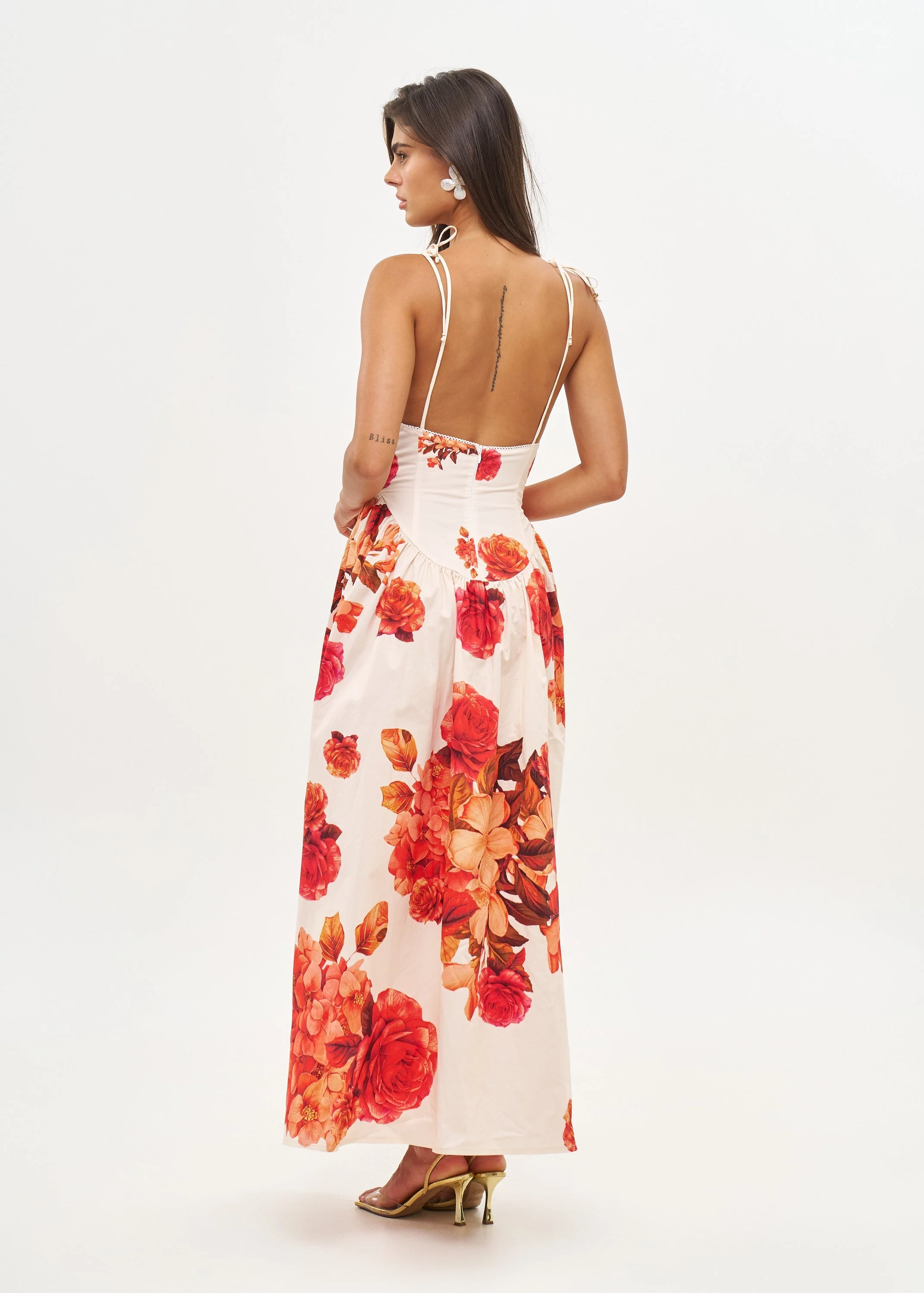 LAVANDA ROMANTIC FLOWERS - DRESS - Image 5
