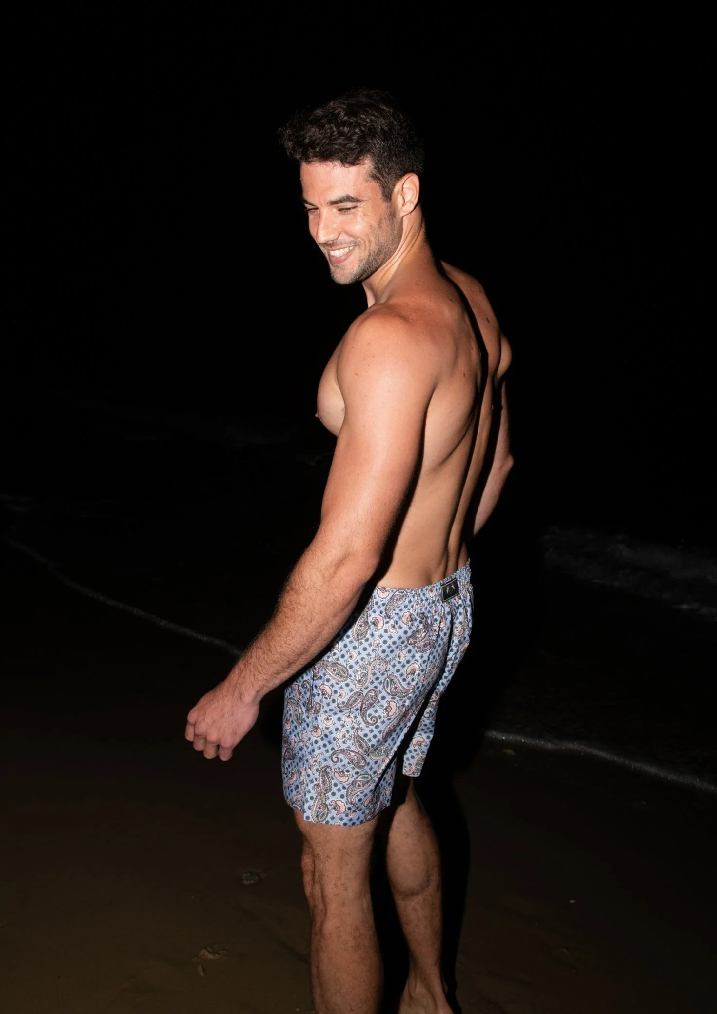 MAN SWIM SHORT - BLUE BANDANA - Image 3