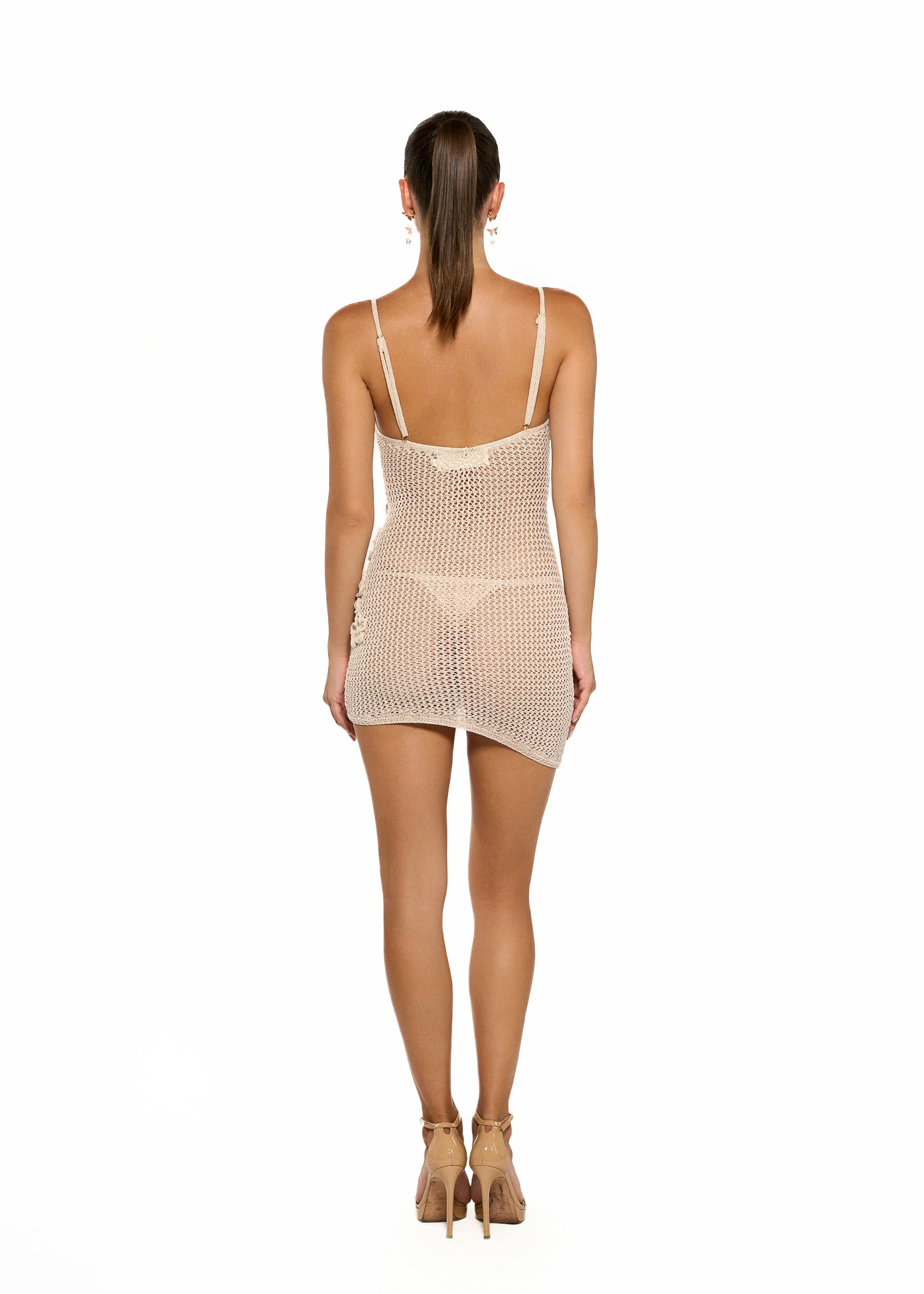 MARIS KNITTED SAND - DRESS - Image 5