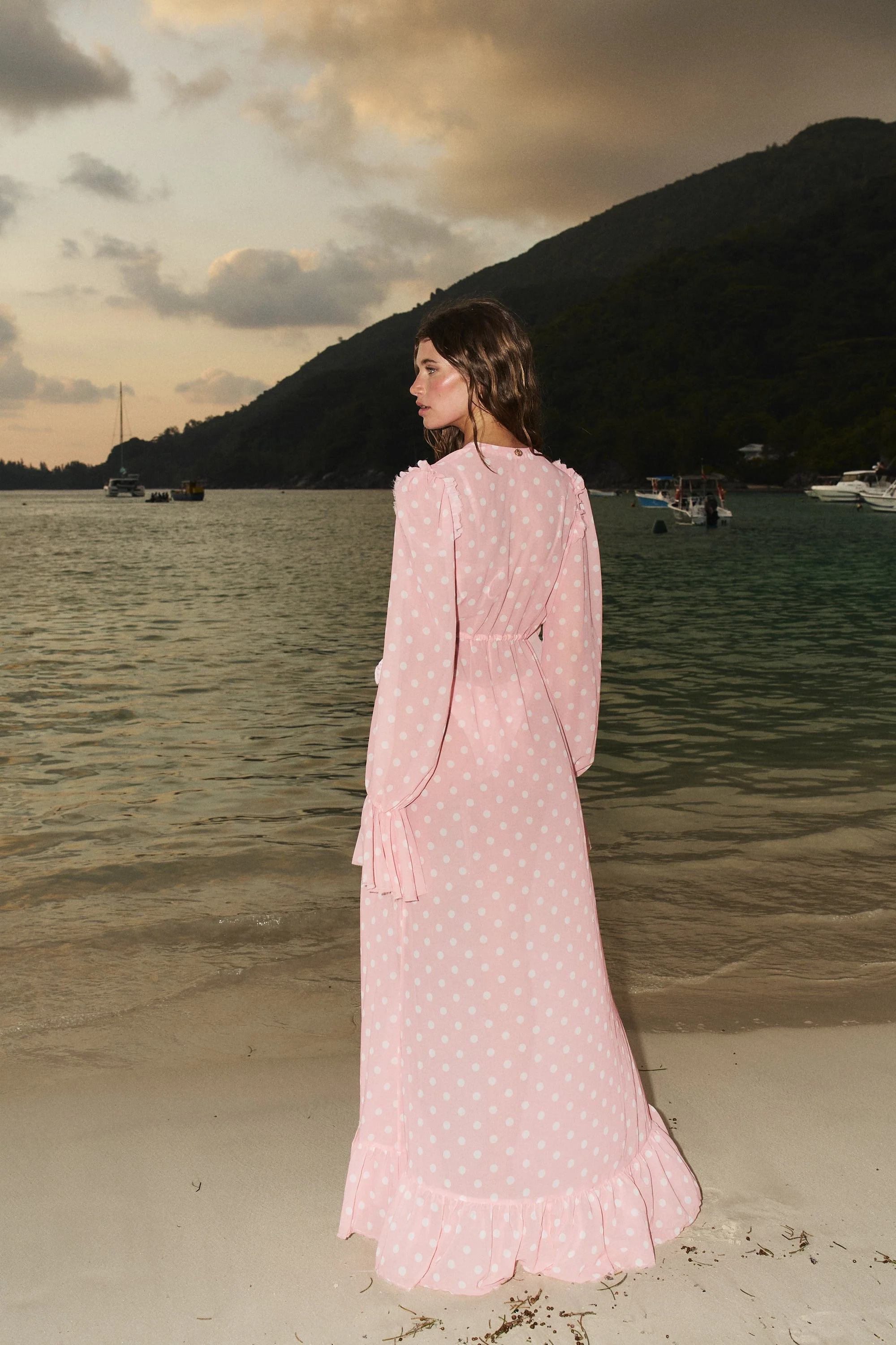 REMORA PEACH POLKA - COVER UP - Image 3