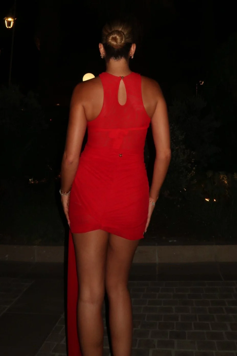 SEMI RED FIRE - DRESS - Image 3