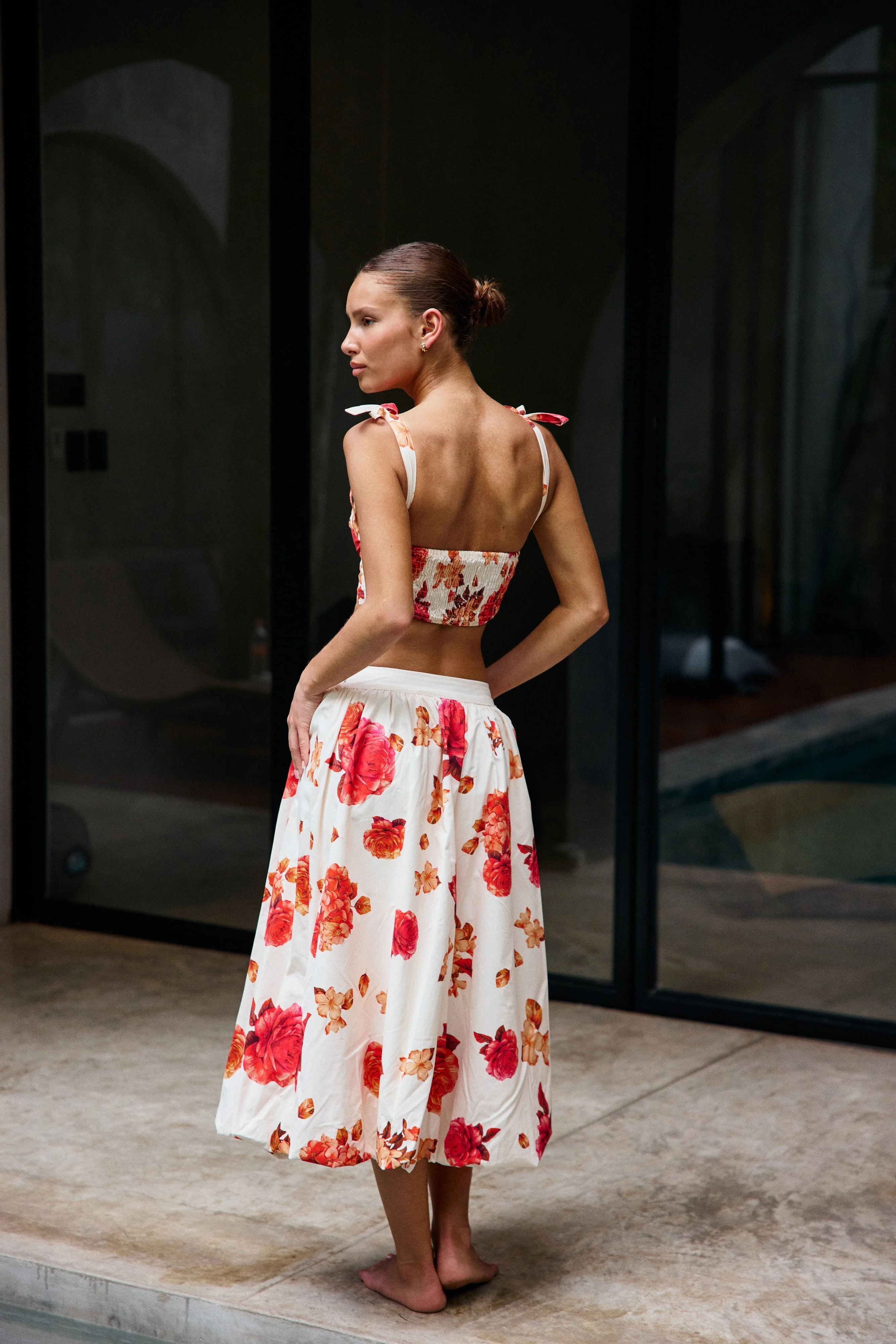 SOLANA ROMANTIC FLOWERS - SKIRT - Image 3