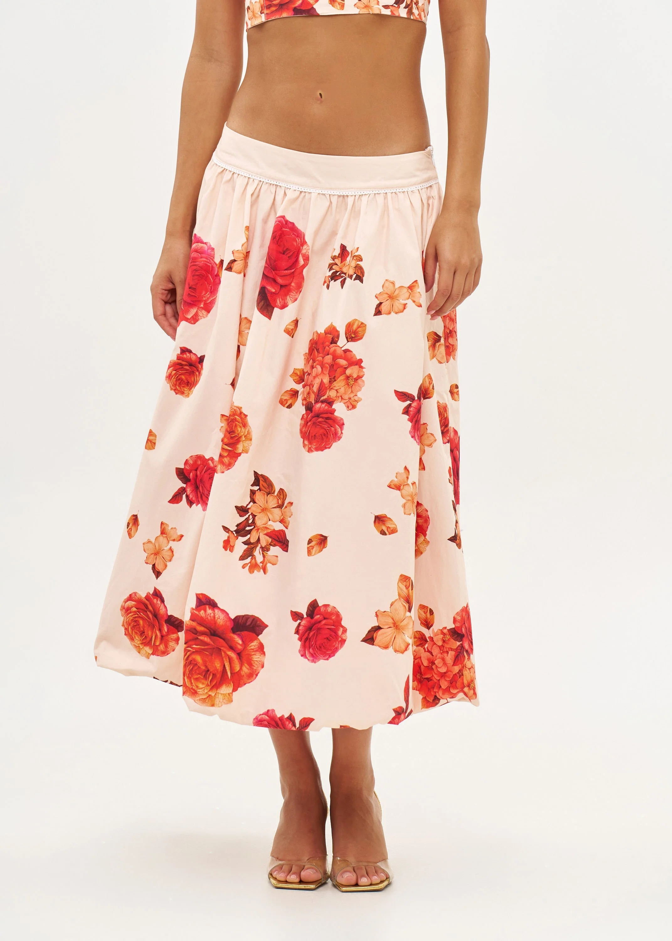SOLANA ROMANTIC FLOWERS - SKIRT - Image 4