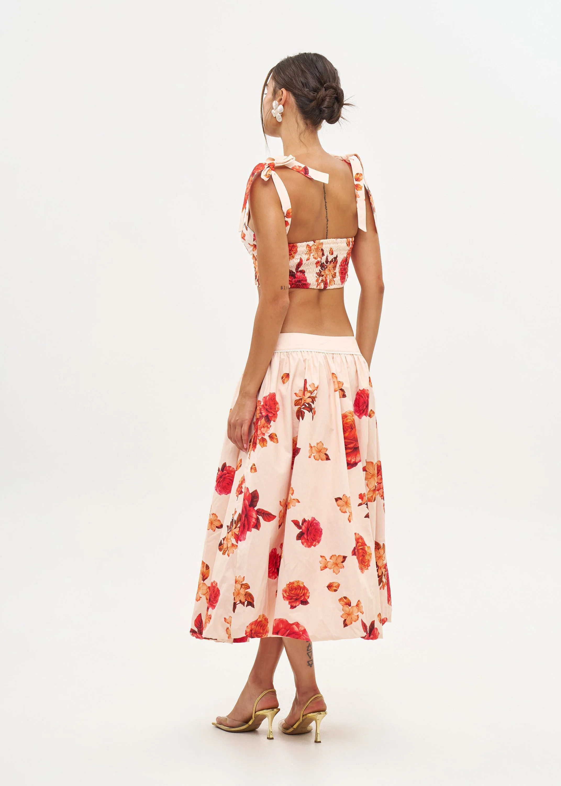 SOLANA ROMANTIC FLOWERS - SKIRT - Image 5