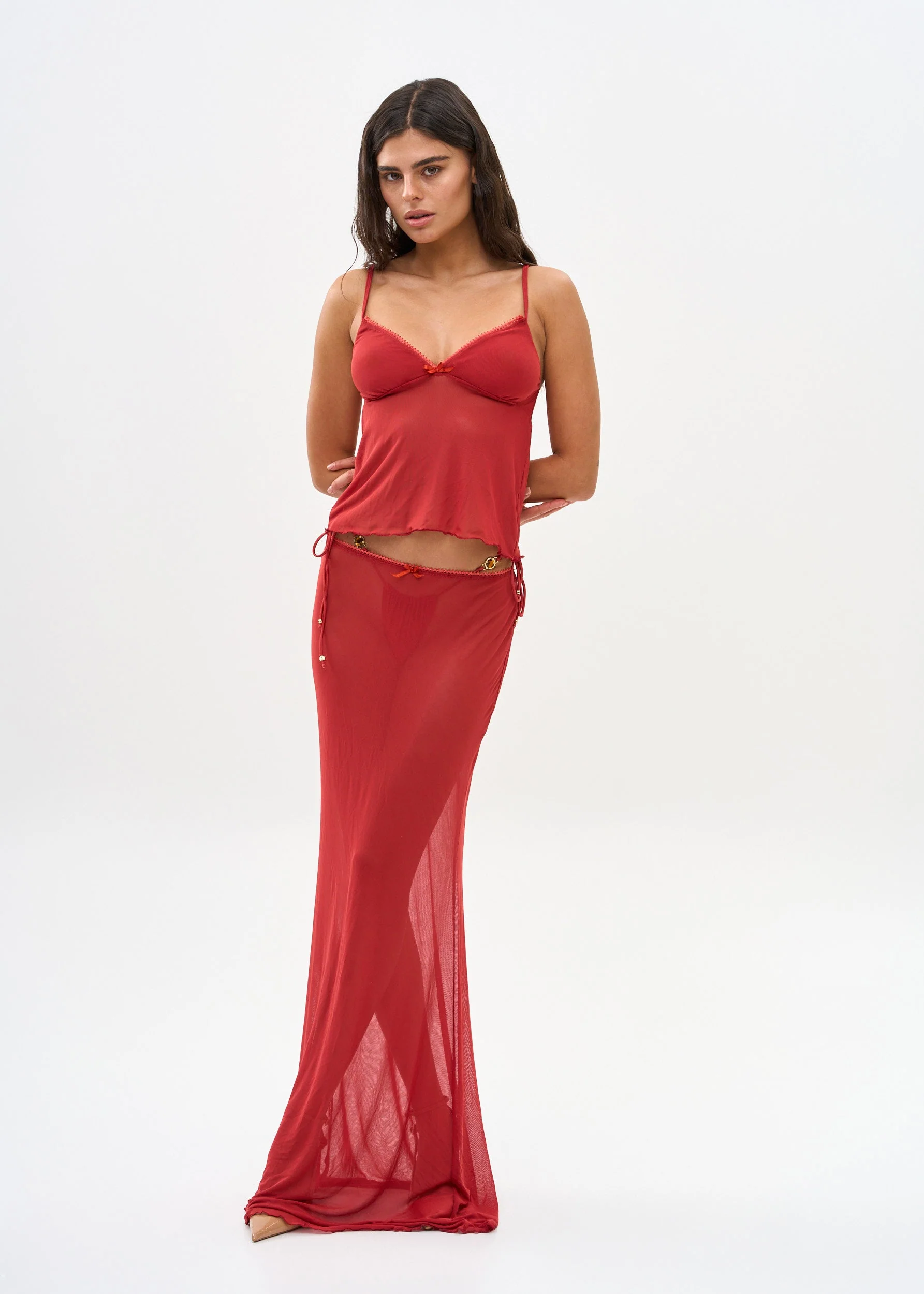 SOLAY CRIMSON - SKIRT - Image 5