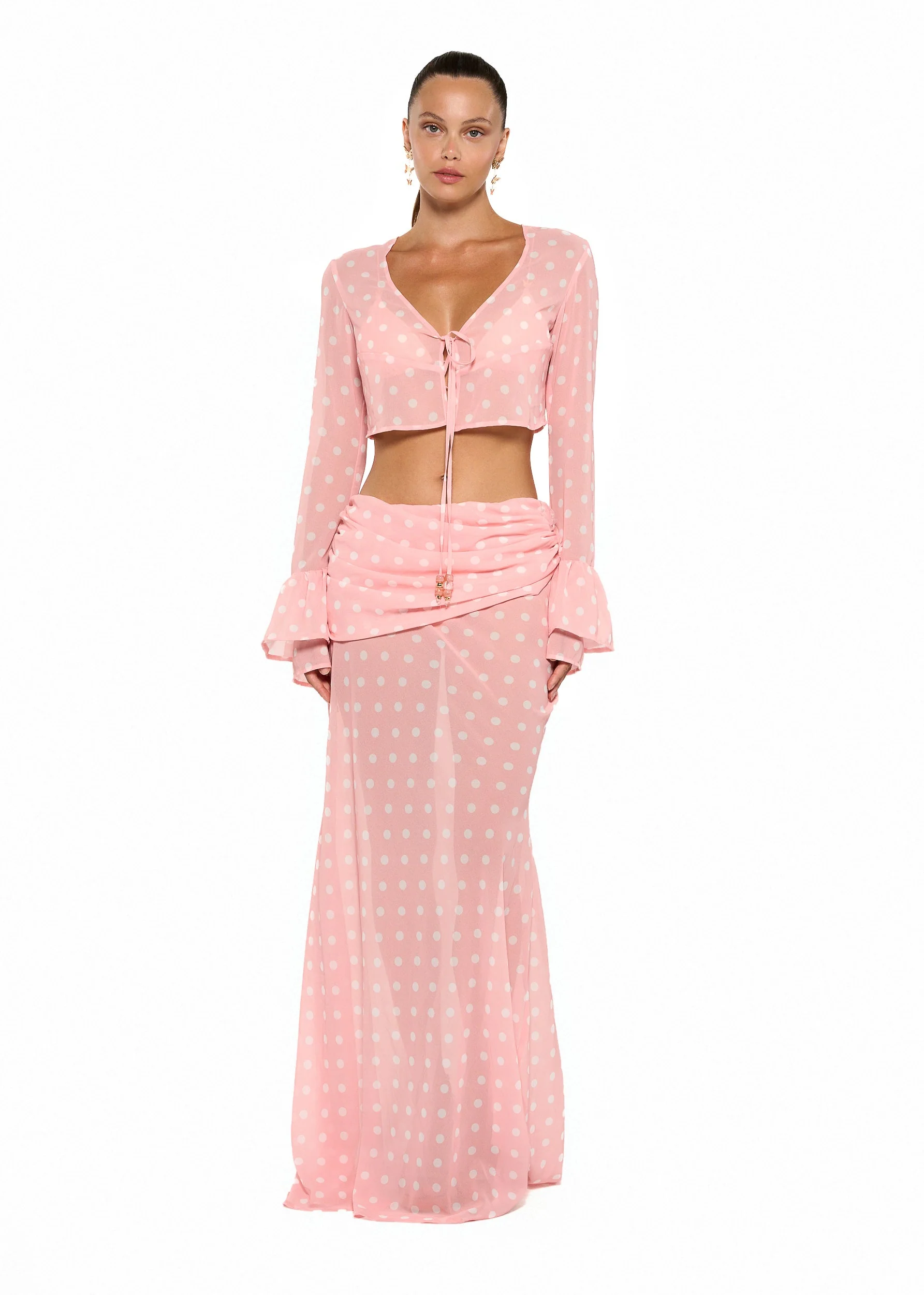 TOYA PEACH POLKA - SKIRT - Image 4