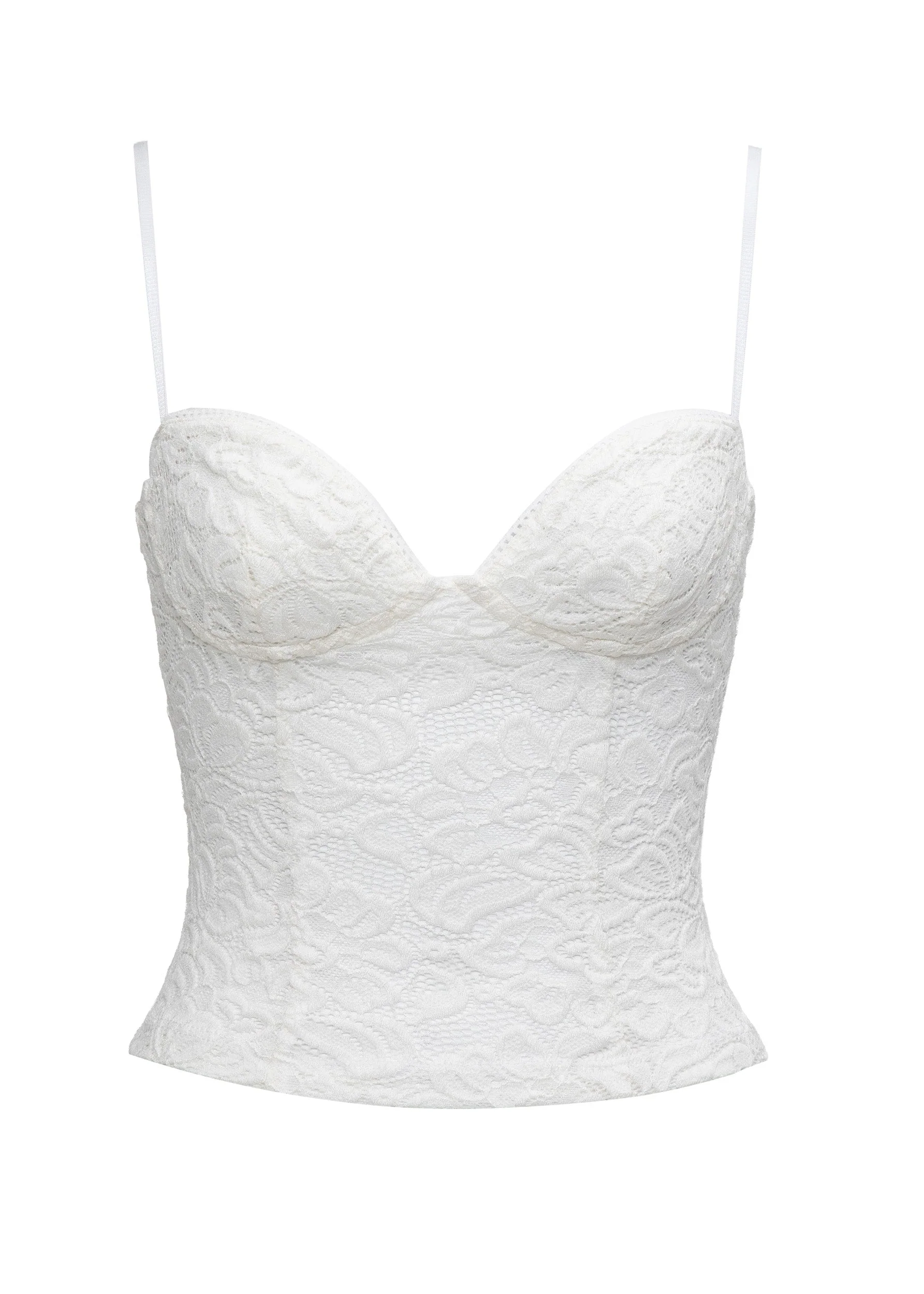 TRISTA WHITE LACE - TOP - Image 6